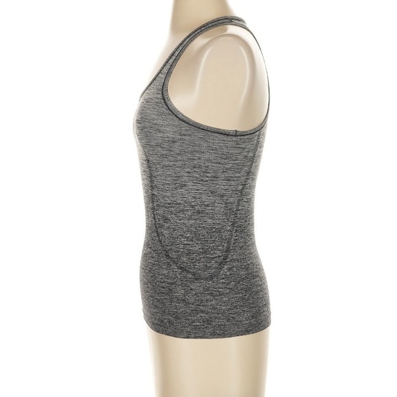 Lululemon Swiftly Tech Racerback Tank Top Running Yoga Womens 2 Grey Black - Picture 3 of 4